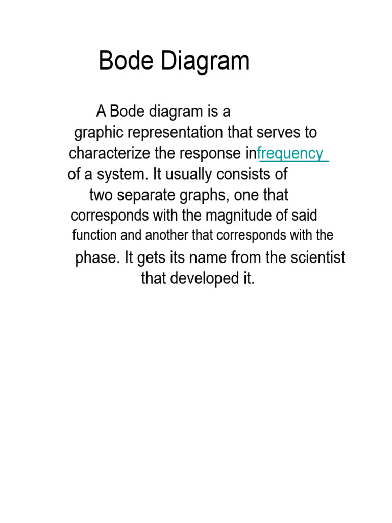 Understanding Bode Diagrams in Control Systems | PDF | Computer ...