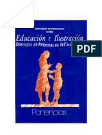 Educación e Ilustración. Symosium. Ministerio de Educación, 1998.