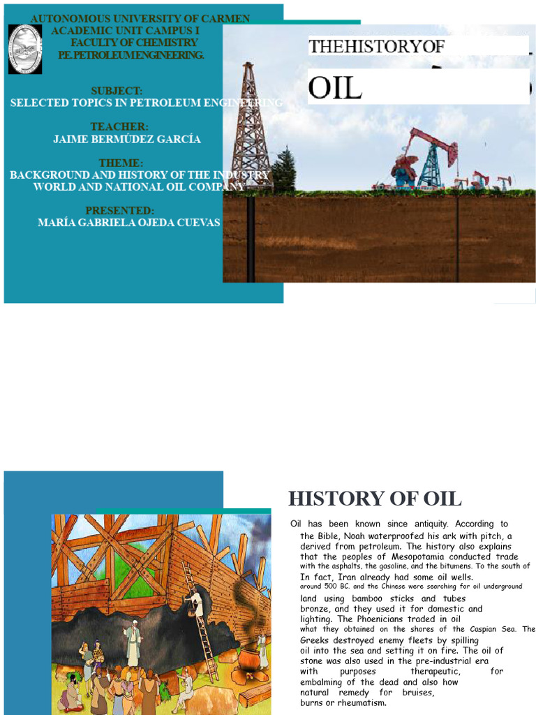 History of the Oil Industry Overview | PDF | Petroleum | Kerosene