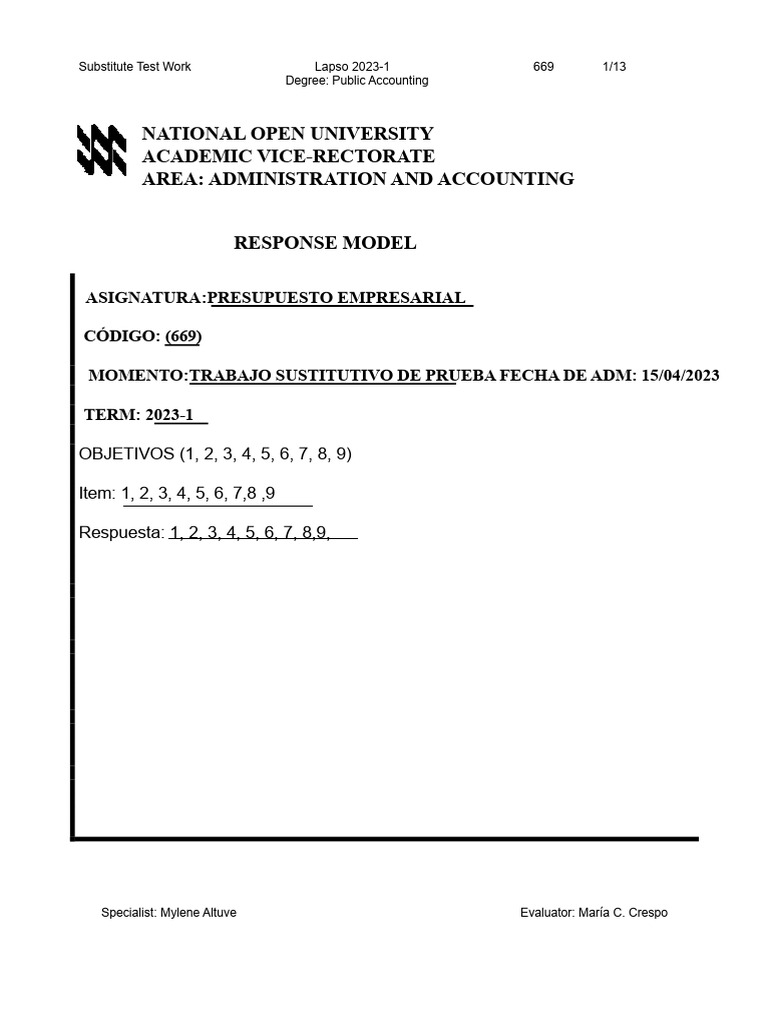 Substitute Test Work for Public Accounting | PDF | Expense | Utility