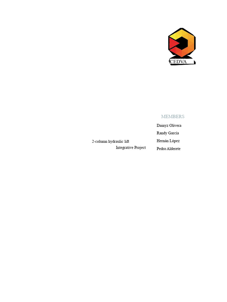 Hydraulic Lift Study and Design Guide | PDF | Pump | Programmable Logic ...