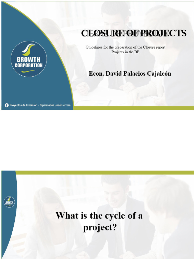 Project Closure Guidelines and Format | PDF | Economies