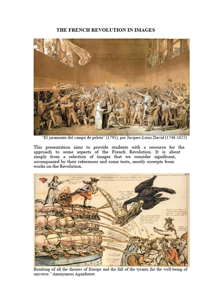 French Revolution Visual Overview | PDF | Rebellions | French Revolution