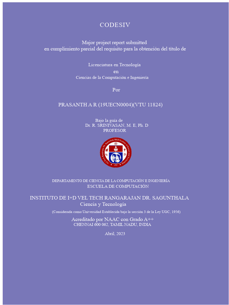 Informe de Proyecto Principal-9 | PDF | Desarrollo web | Script Java