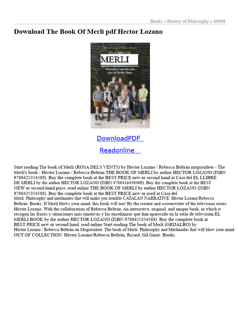 The Book of Merli | PDF