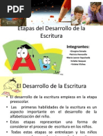 Etapas Del Desarrollo de La Escritura