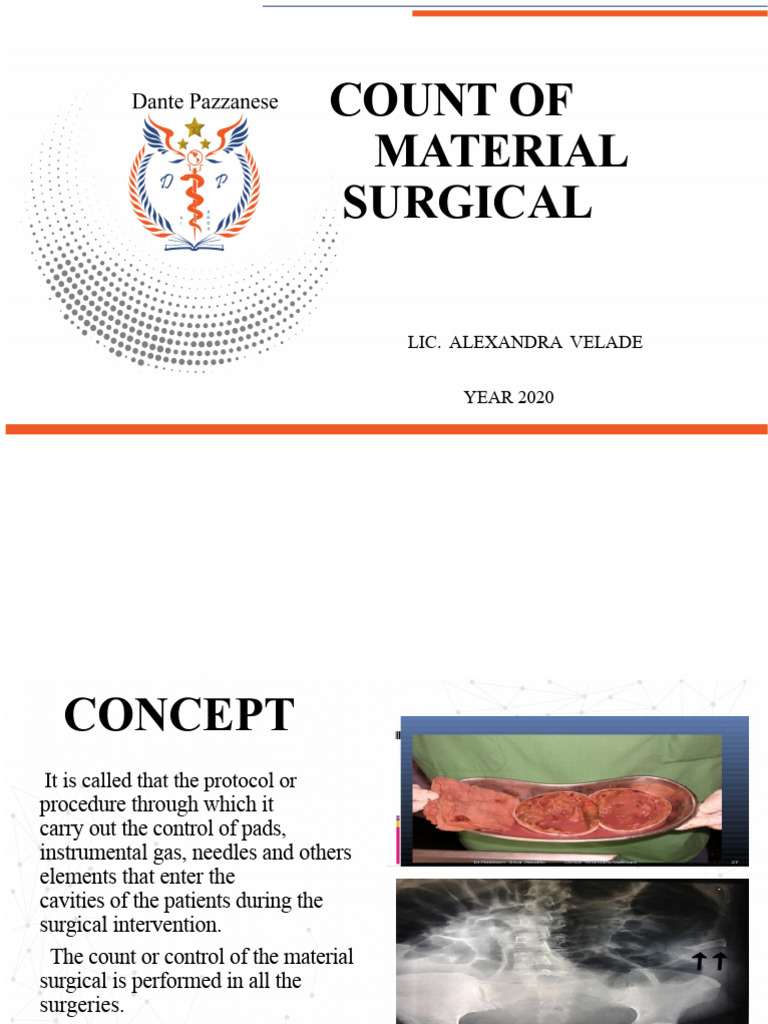 white material counting protocol | PDF | Surgery | Clinical Medicine