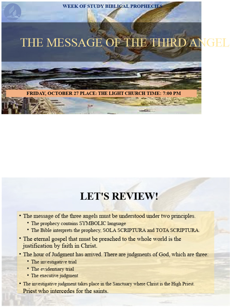 Understanding the Third Angel's Message | PDF | The Beast (Revelation ...