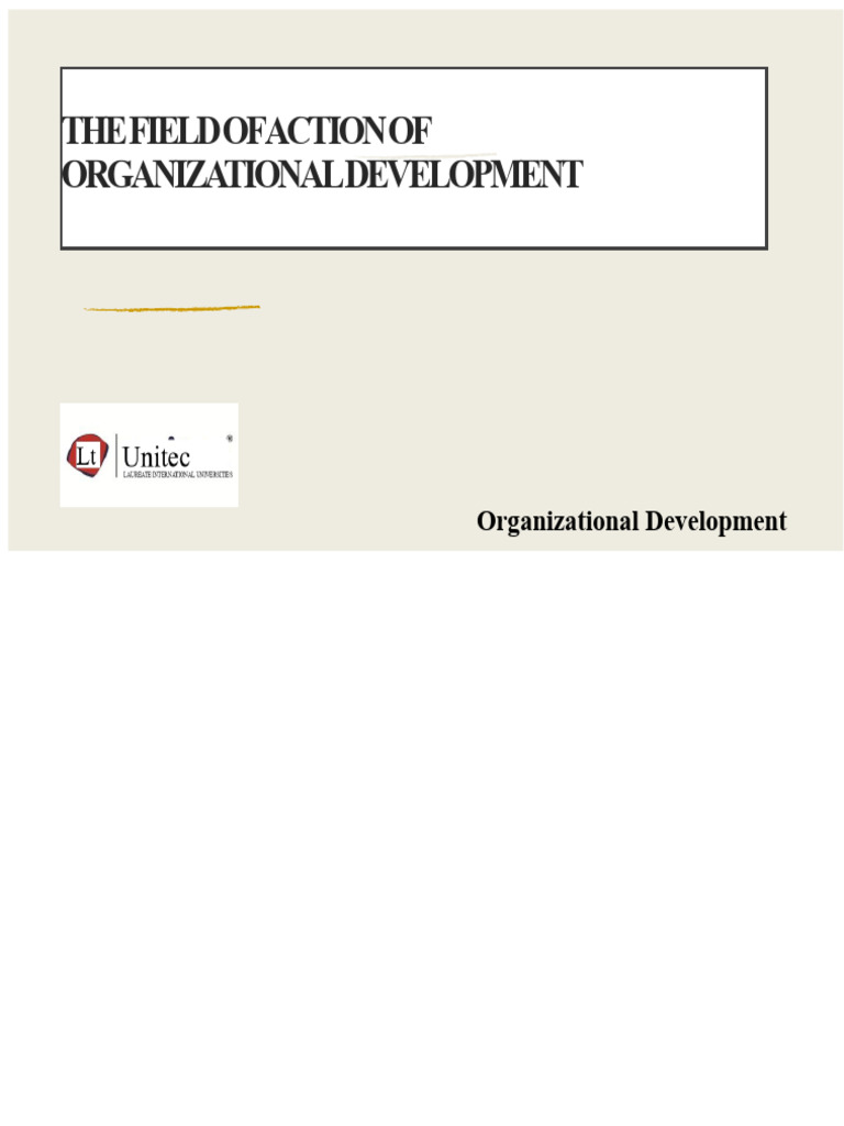 Understanding Organizational Development | PDF | Organization ...