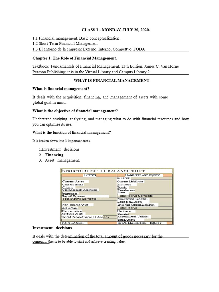 Financial Management Overview and Goals | PDF | Dividend | Corporate ...