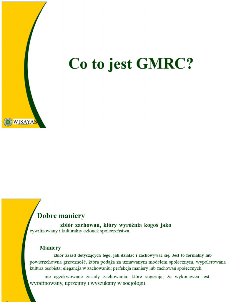 GMRC | PDF