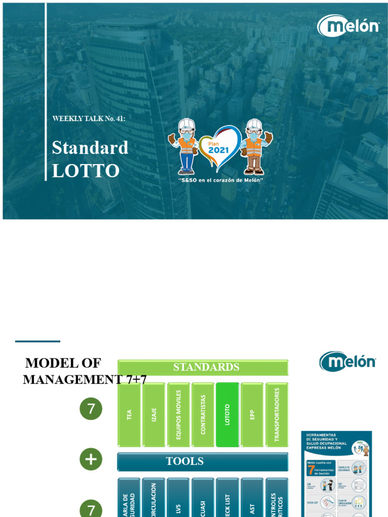 LOTOTO Safety Management Standards Guide | PDF | Working Conditions ...