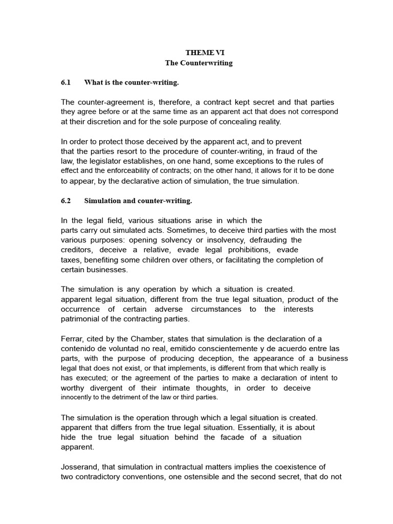 Understanding Counter-Writing and Simulation | PDF | Lawsuit | Justice