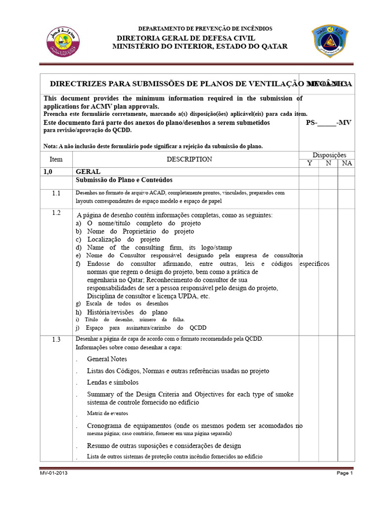 Diretrizes QCDD Ventilação Mecânica | PDF | Incêndios