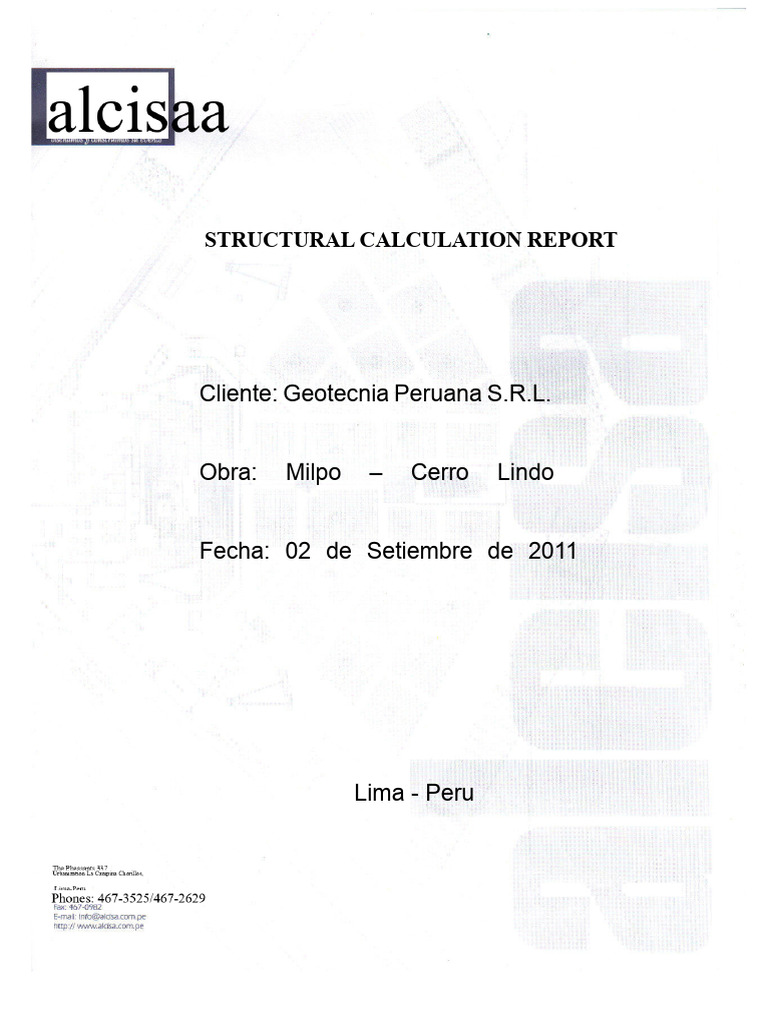 Structural Calculation for Scaffolding | PDF | Beam (Structure ...