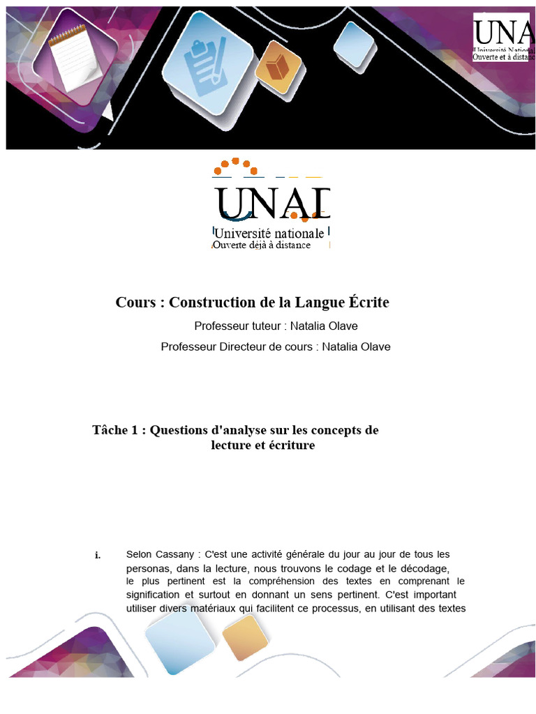 Lecture et écriture : concepts clés en pédagogie | PDF | Pédagogie ...