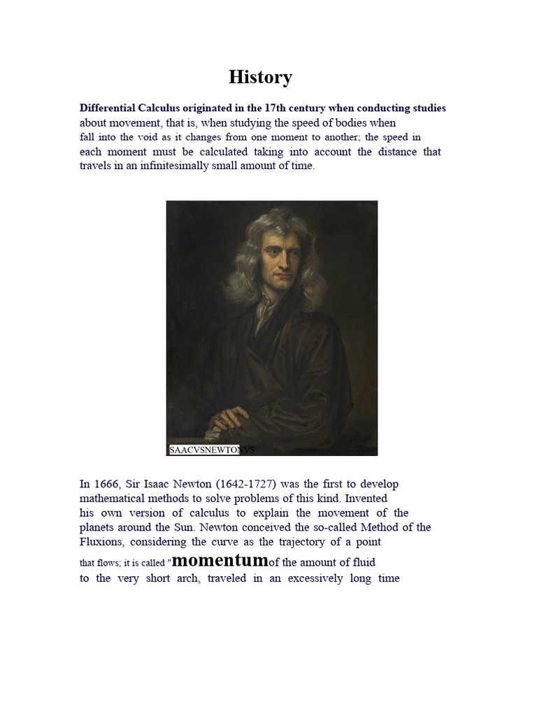 History of Differential and Integral Calculus | PDF | Calculus | Integral