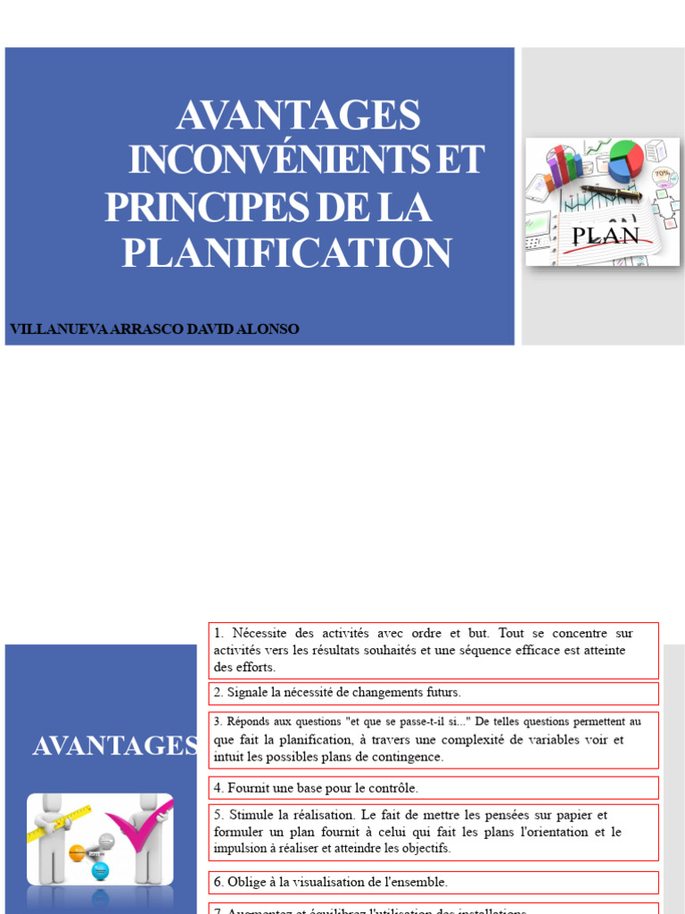 Avantages et inconvénients de la planification | PDF | Planification