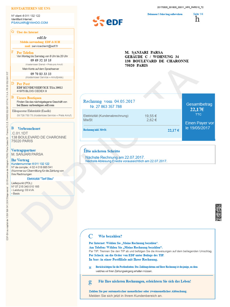 Rechnung | PDF