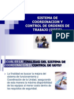 Sistema de Coordinacion y Control de Ordenes de