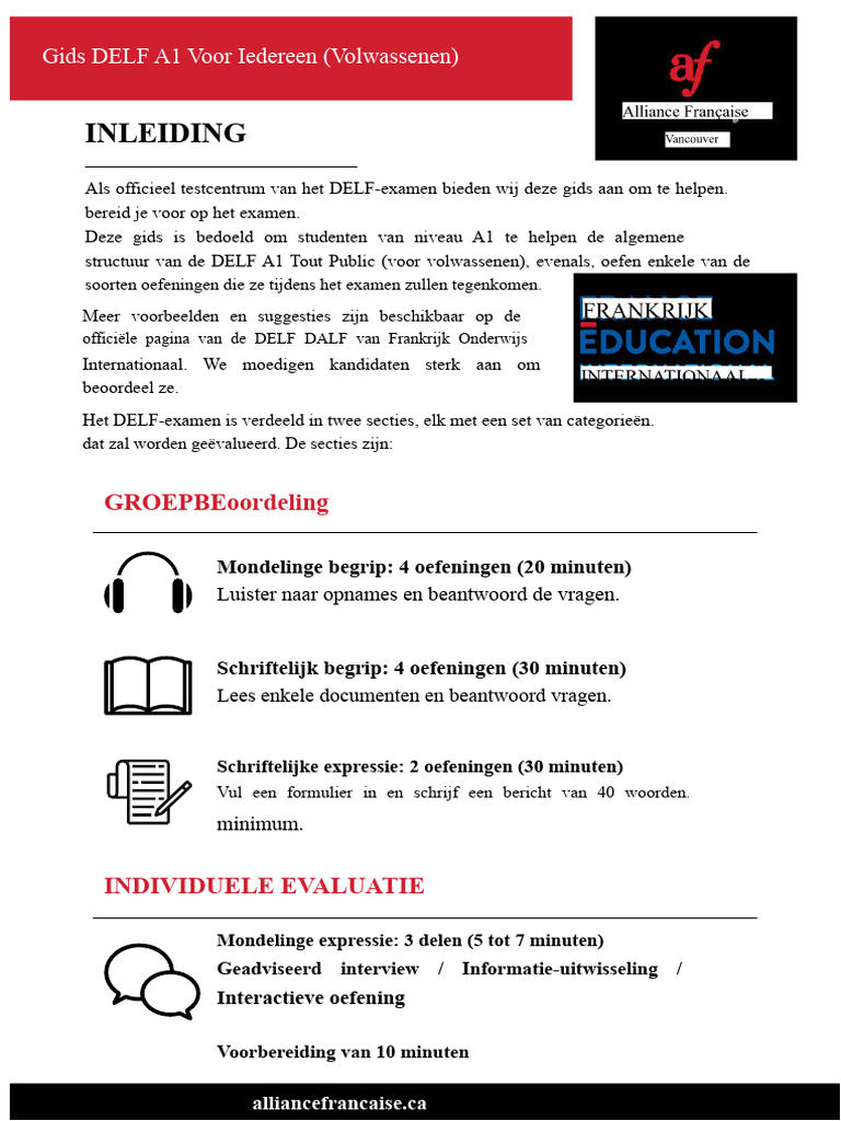 DELF A1 Gids | PDF