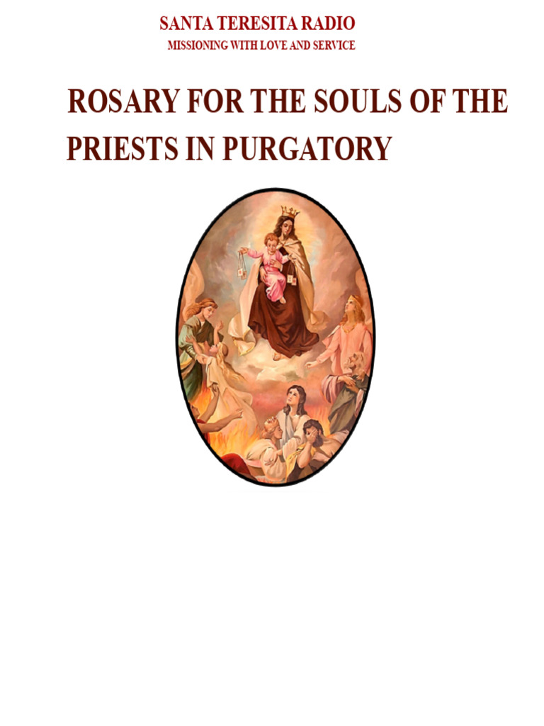 Rosary for Priests in Purgatory | PDF | Purgatory | Mary, Mother Of Jesus