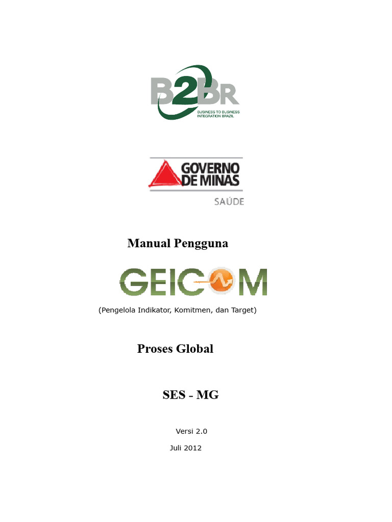 Manual Pengguna GEICOM 2.0 | PDF