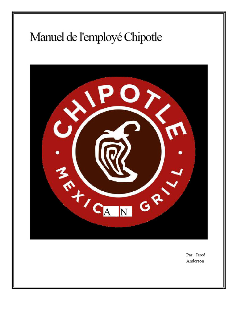 Manuel de l'employé Chipotle | PDF | Steak | Cuisine