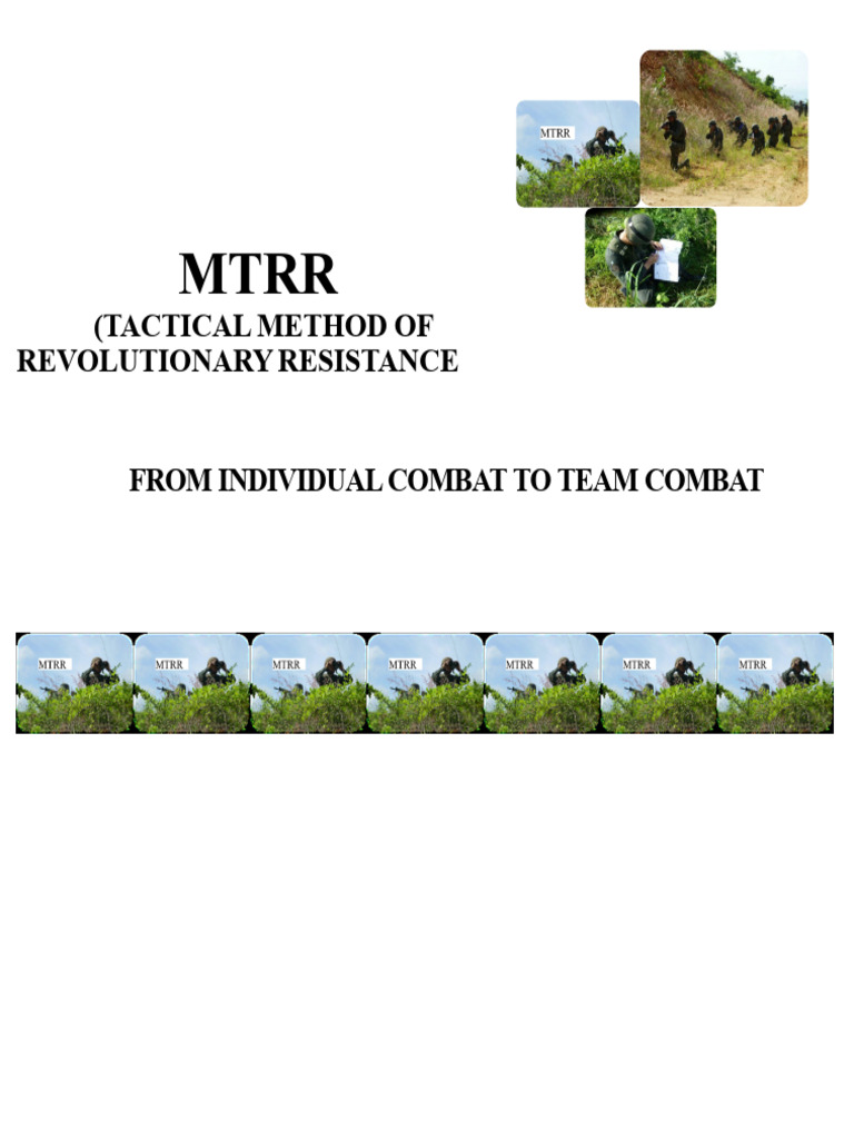 1 - Generalities of The MTRR | PDF | Conflicts | Military