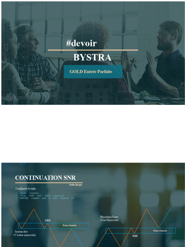 Stratégies de Trading : Configurations SNR et QM | PDF | Marchés financiers