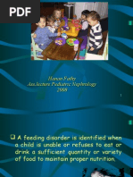 Pediatric Feeding Assessment Overview | PDF | Obesity | Validity ...