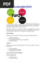 Como fazer uma análise SWOT