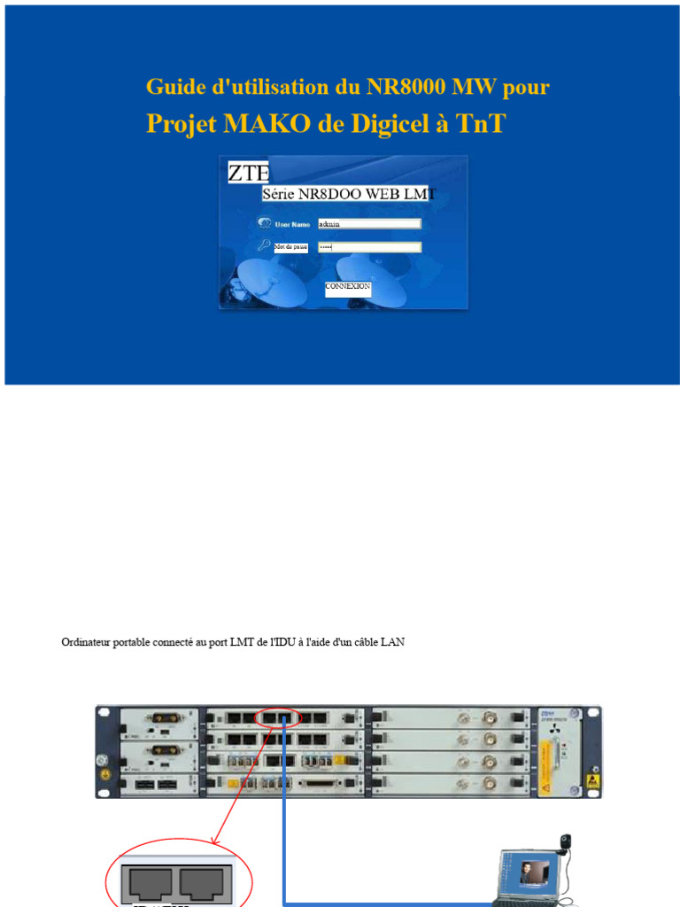 Guide de configuration NR8000 MW à TnT | PDF | Informatique ...
