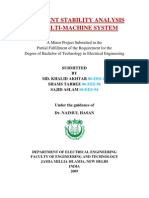 Transient Stability Analysis of Multi-Machine System