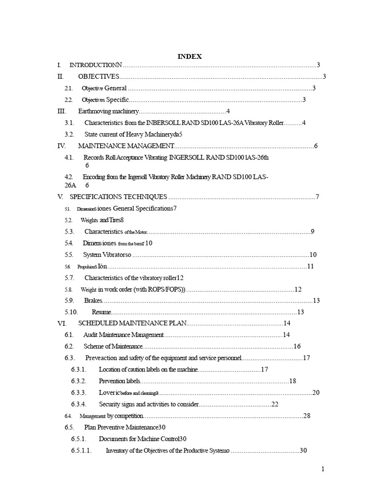 Ingersoll Rand SD100 LAS-26A Maintenance Guide | PDF | Engines ...