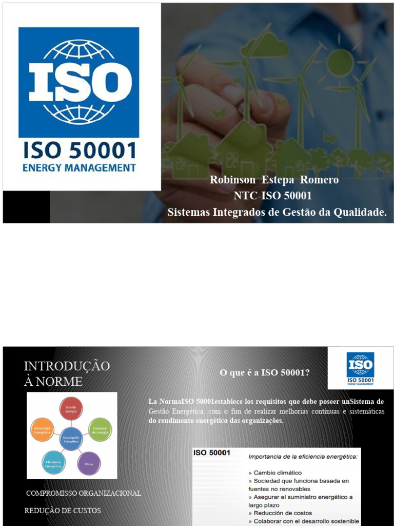 ISO 50001: Gestão Energética Eficiente | PDF | Despesa | Gestão de ...
