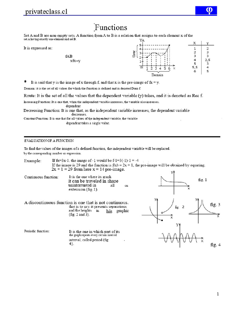 Understanding Functions and Their Properties | PDF | Function ...