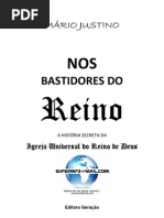 Nos Bastidores do Reino - Mário Justino (O livro proibido da Igreja Universal)