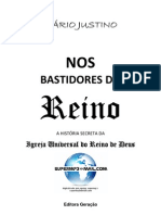 Nos Bastidores Do Reino - Mário Justino (O Livro Proibido Da Igreja Universal)