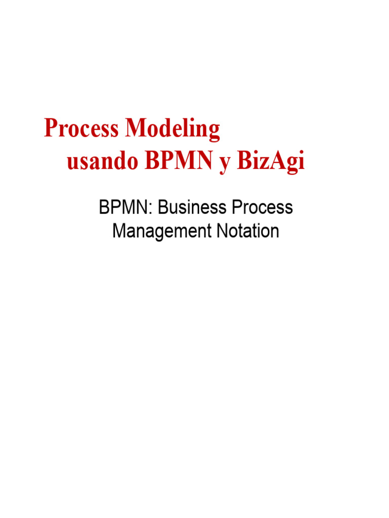 3-Process Modeling Using BPMN | PDF | Communication | Systems Engineering