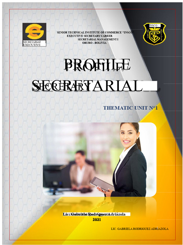 Executive Secretary Career Guide | PDF | Clothing | Blouse