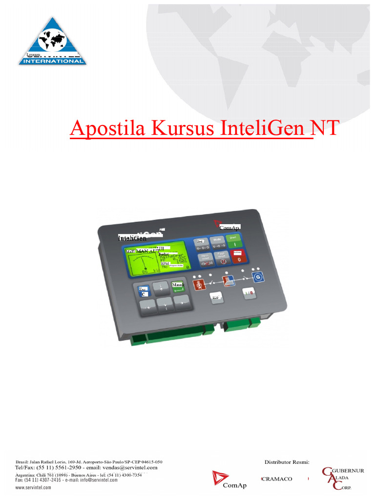 Panduan Lengkap Pengendali InteliGen NT | PDF