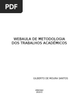 Curso de Metodologia (Gilberto de Moura)