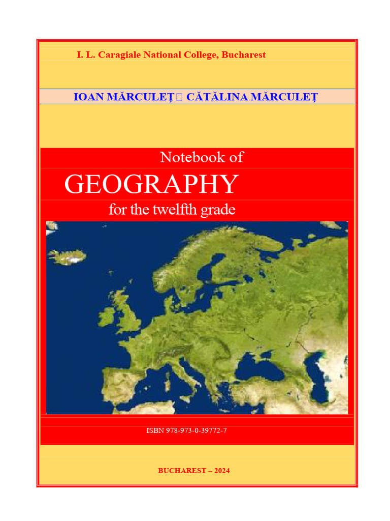 Geography Notebook For The 12th Grade | PDF | Rock (Geology) | Alps