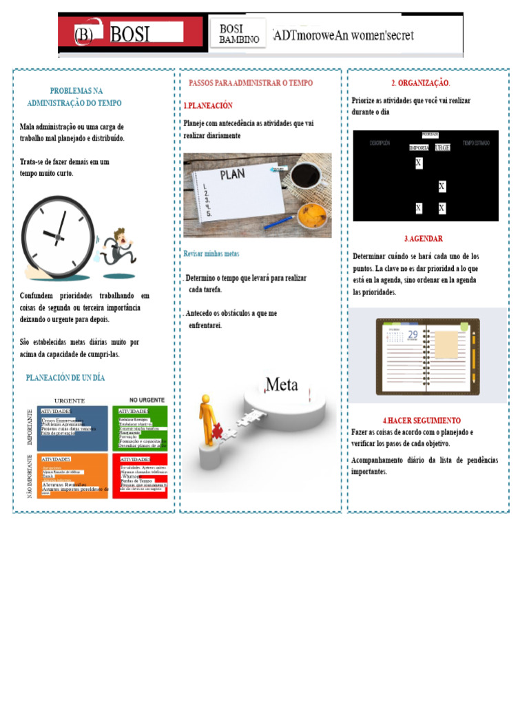 Dicas para Administrar o Tempo Eficazmente | PDF