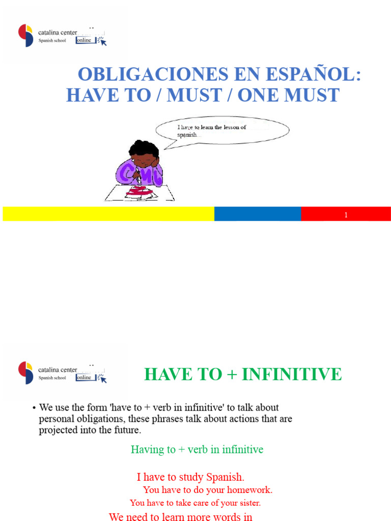 Expressions of obligation | PDF | Semantic Units | Syntactic Relationships