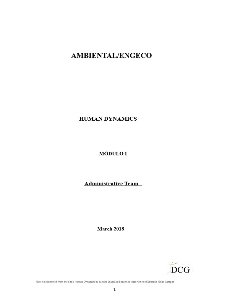 HD Handbook Module I | PDF | Experience | Communication