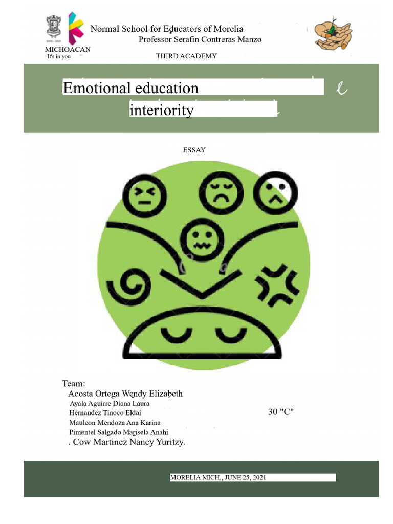 Understanding Emotional Education | PDF | Emotions | Well Being