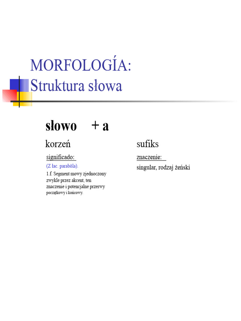 Morfologia | PDF