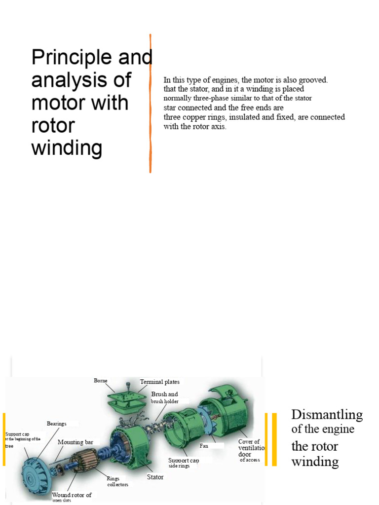 Wound Rotor Motor Analysis and Principles | PDF